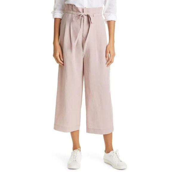Club Monaco Anreannah Paperbag Pants In Mauve, size 00 - Picture 1 of 10